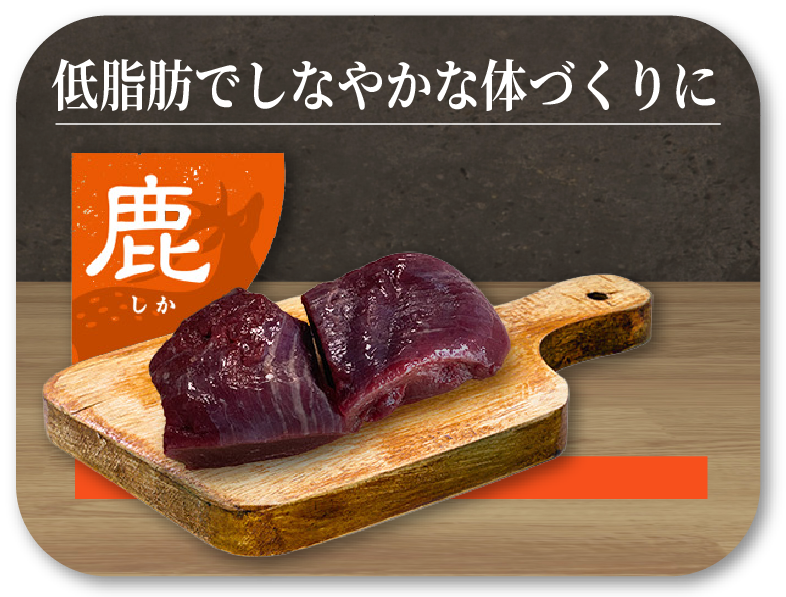 低脂肪でしなやかな体づくりに