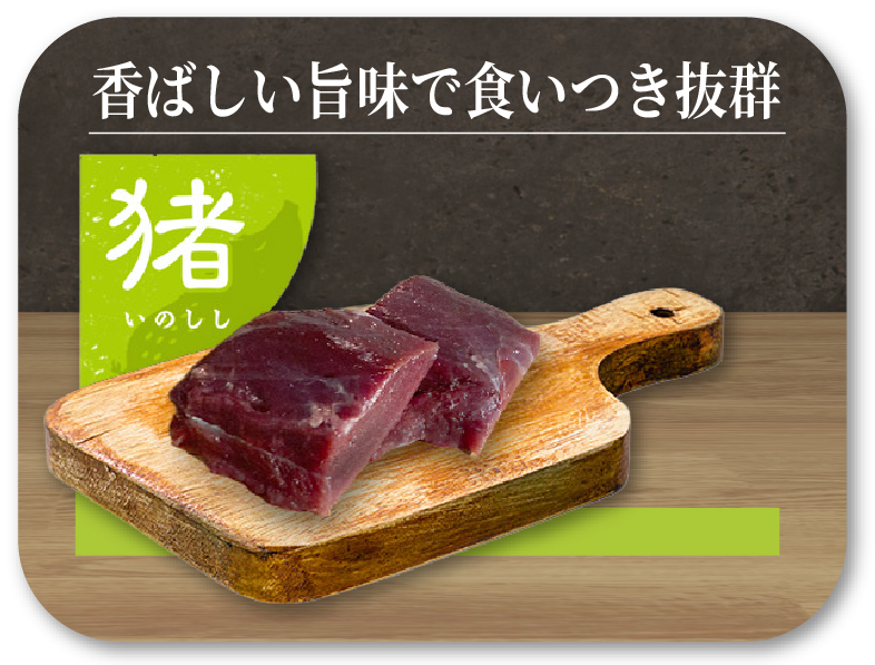 香ばしい旨味で食いつき抜群